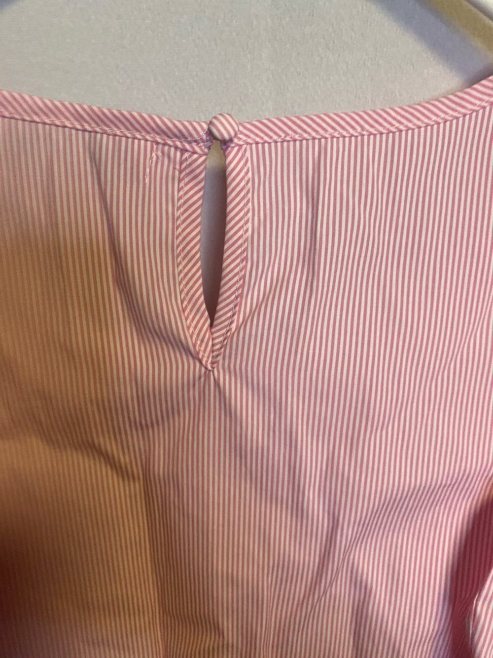 Lucy Paris Pink Ruffle Cold-Shoulder Blouse - Picture 7 of 8